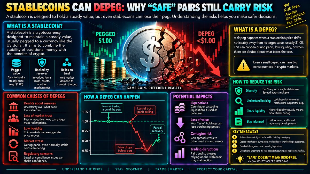 Stablecoin Depeg Risk: Why Safe Pairs Still Carry Risk