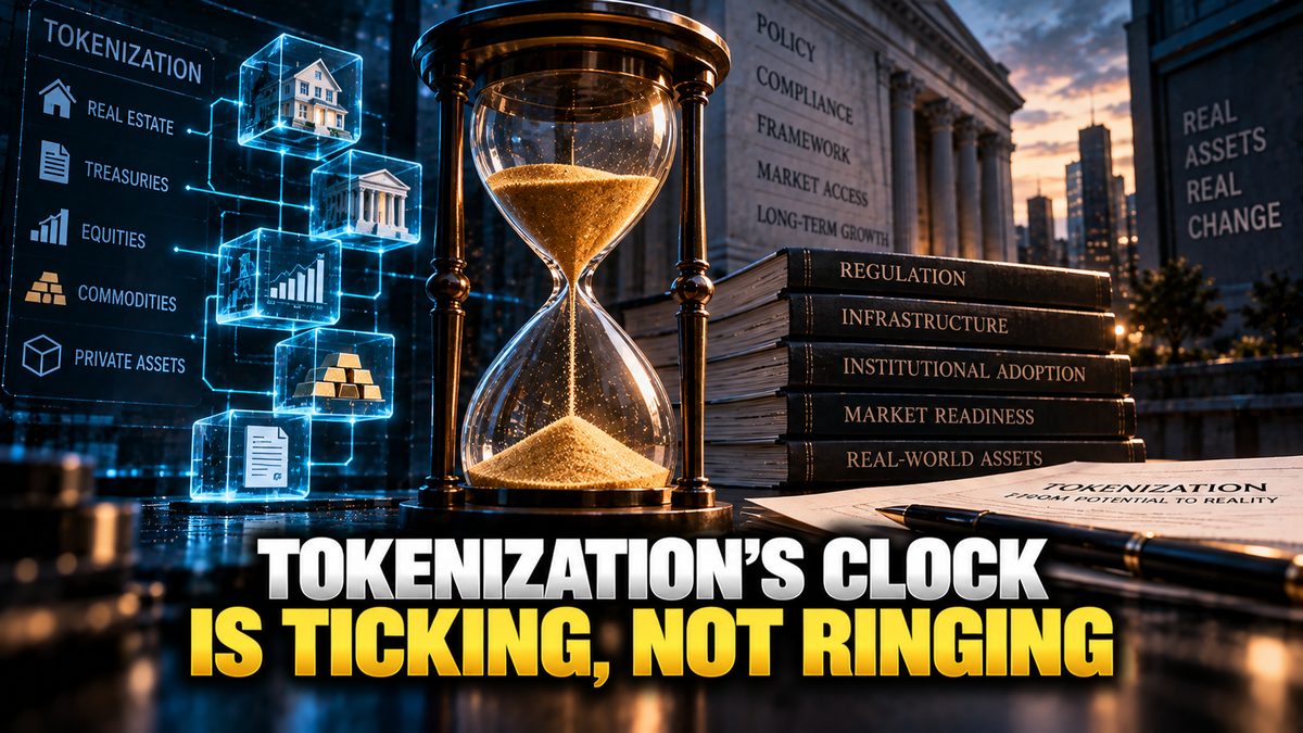 Tokenization's Clock Is Ticking, Not Ringing