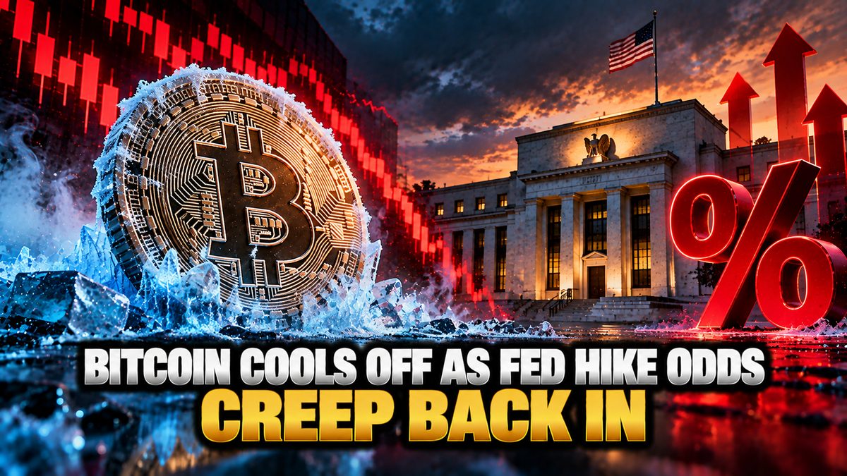 Bitcoin Cools Off as Fed Hike Odds Creep Back In