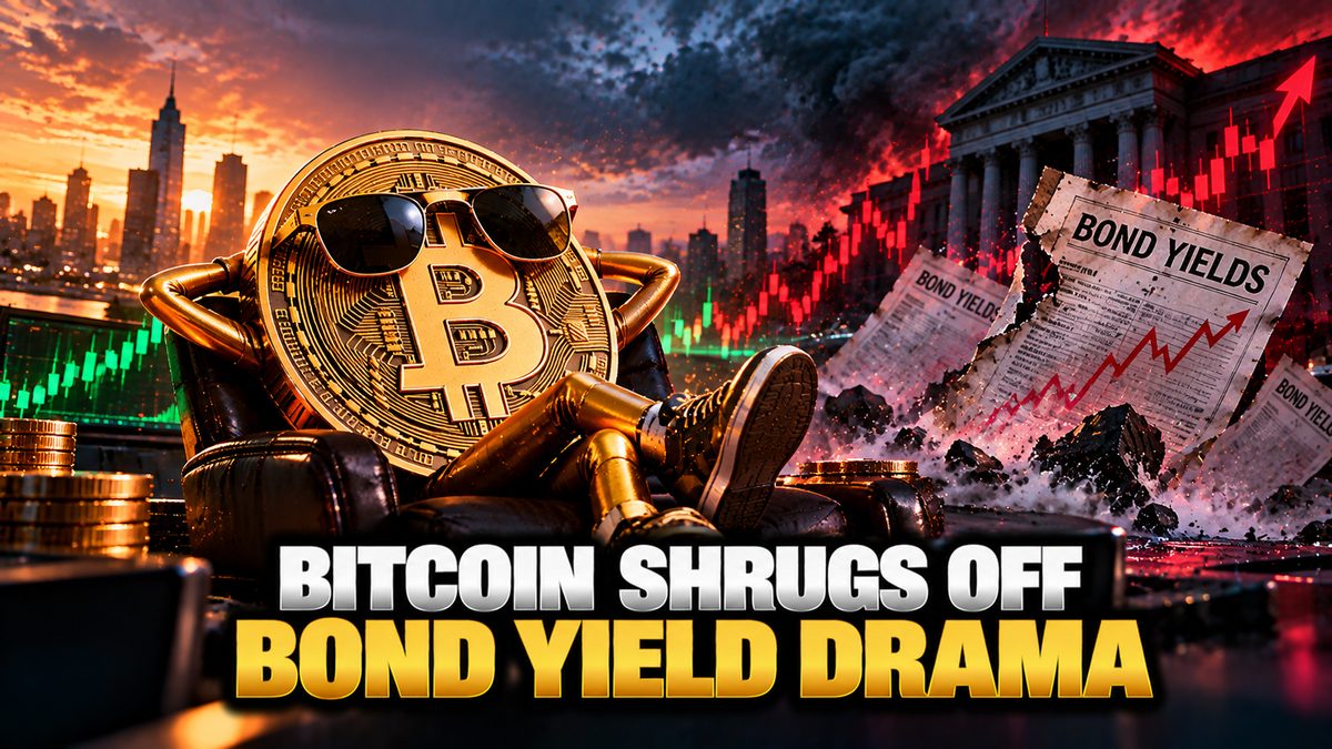 Bitcoin Shrugs Off Bond Yield Drama