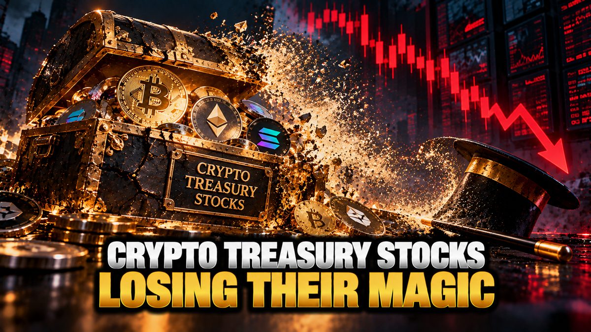 Crypto Treasury Stocks Losing Their Magic