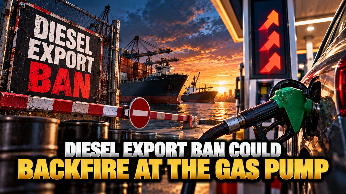 Diesel Export Ban Could Backfire at the Gas Pump