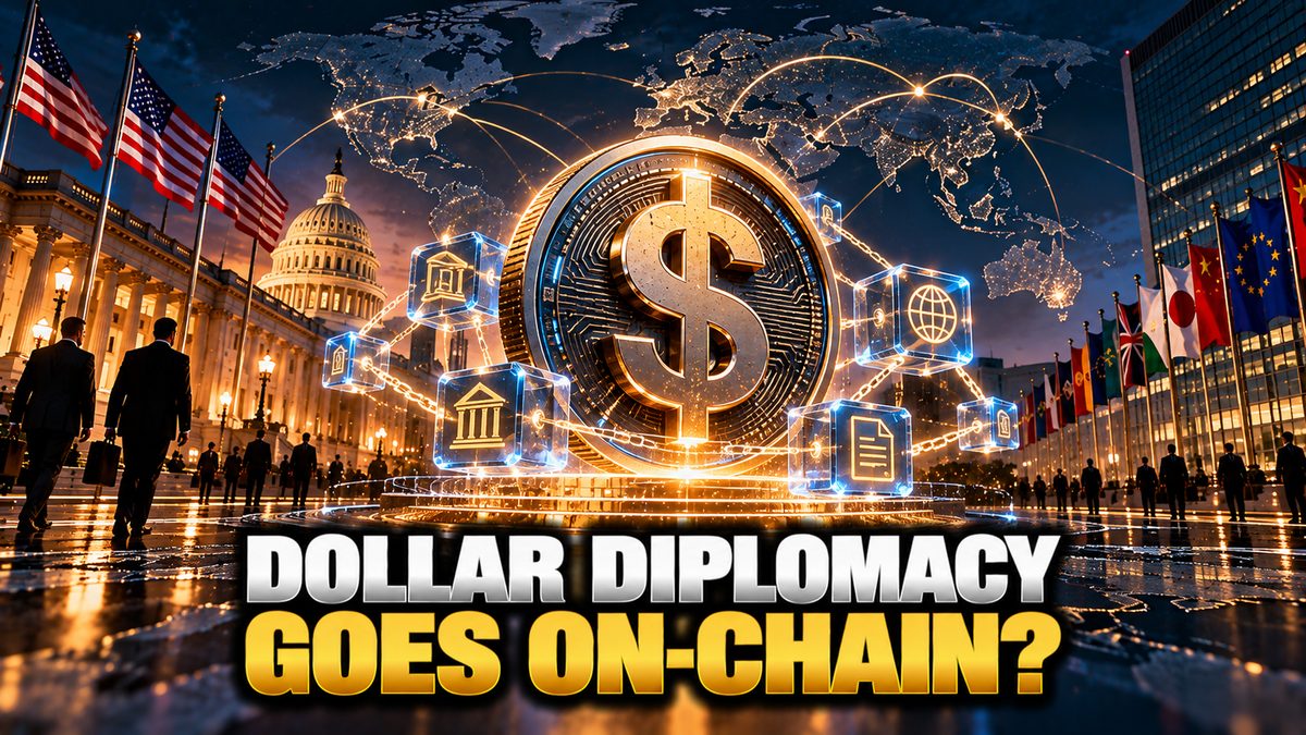Dollar Diplomacy Goes On-Chain?