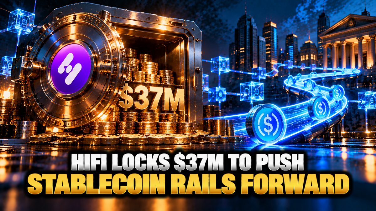 HIFI Locks $37M to Push Stablecoin Rails Forward