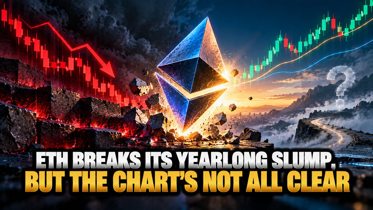ETH Breaks Its Yearlong Slump, But the Chart's Not All Clear