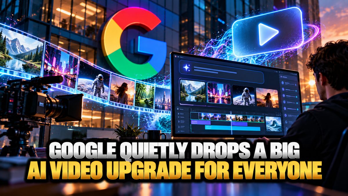 Google Quietly Drops a Big AI Video Upgrade for Everyone