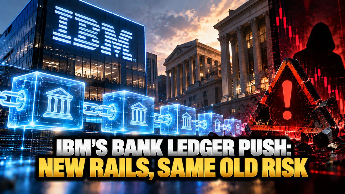 IBM's Bank Ledger Push: New Rails, Same Old Risk