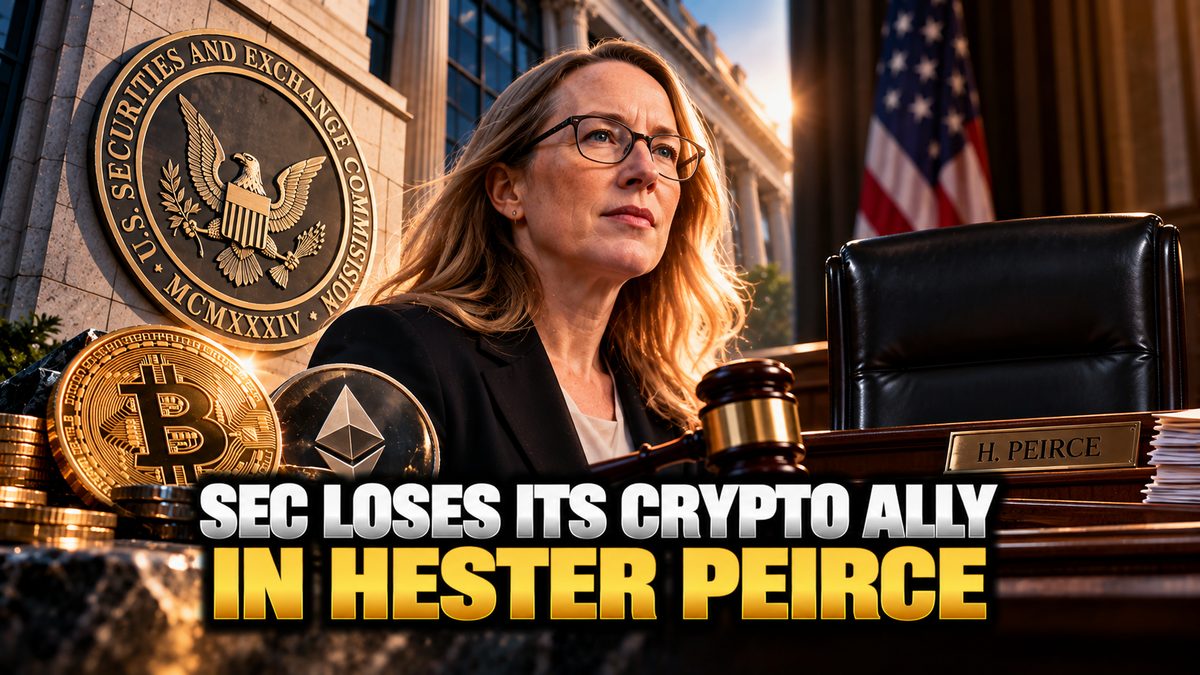SEC Loses Its Crypto Ally in Hester Peirce