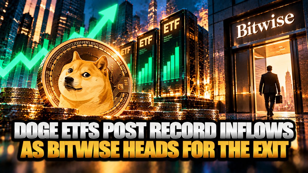 Doge ETFs Post Record Inflows as Bitwise Heads for the Exit