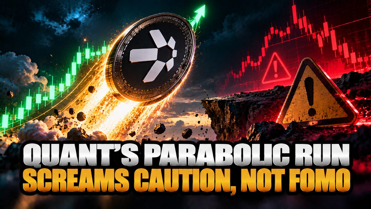 Quant's Parabolic Run Screams Caution, Not FOMO