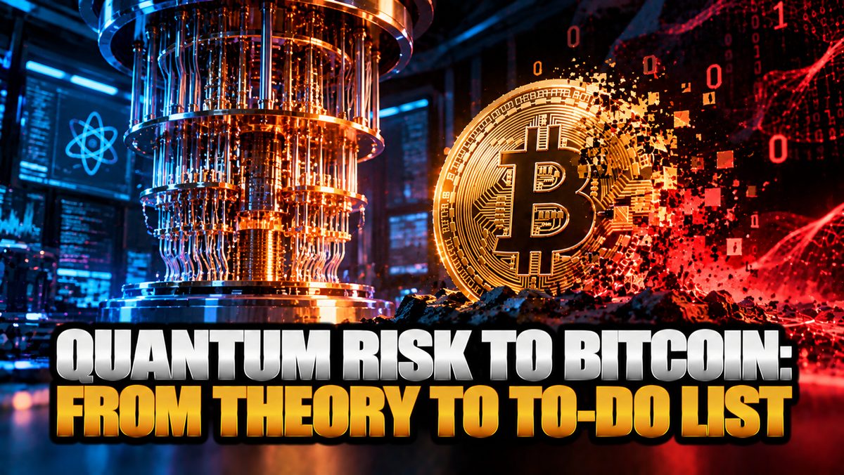 Quantum Risk to Bitcoin: From Theory to To-Do List