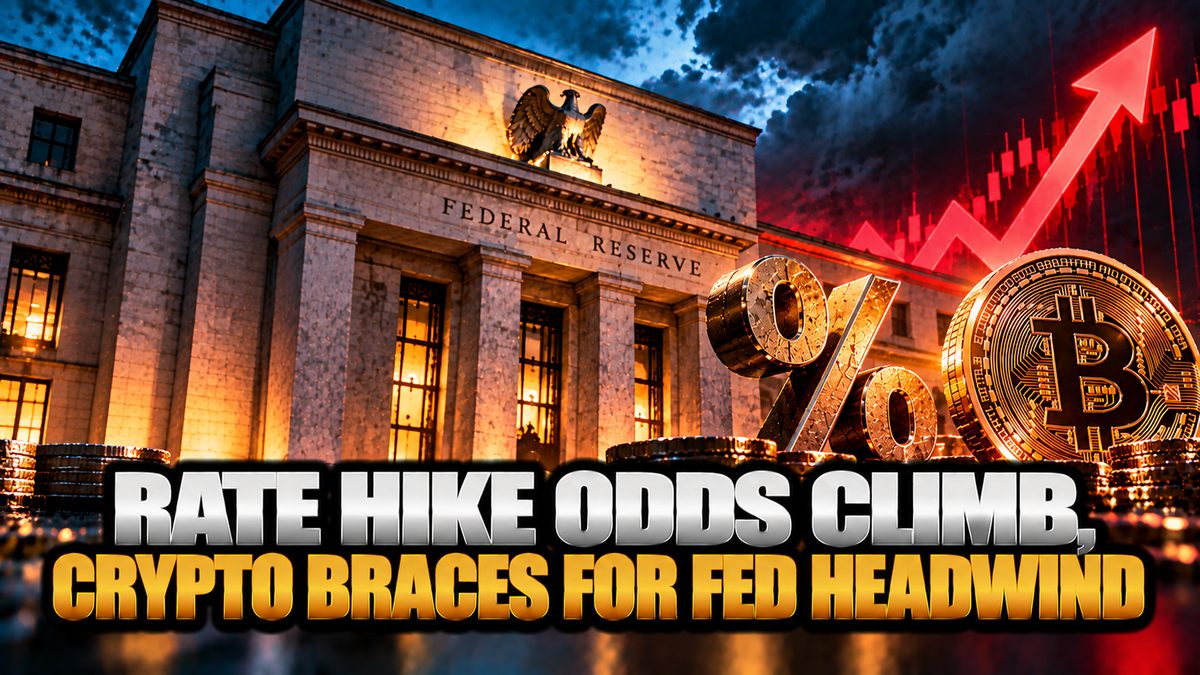 Rate Hike Odds Climb, Crypto Braces for Fed Headwind