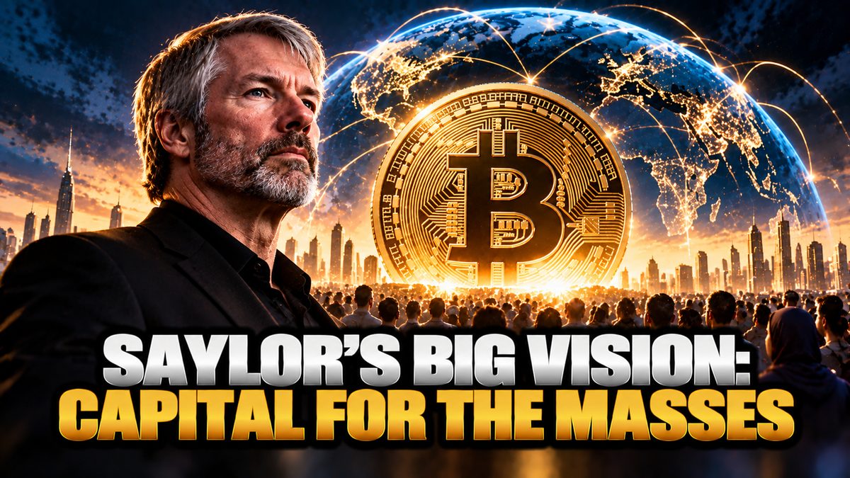 Saylor's Big Vision: Capital for the Masses