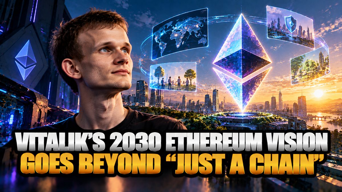 Vitalik's 2030 Ethereum Vision Goes Beyond "Just a Chain"
