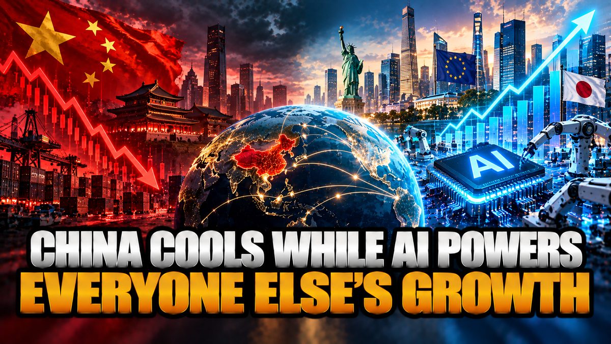 China Cools While AI Powers Everyone Else's Growth