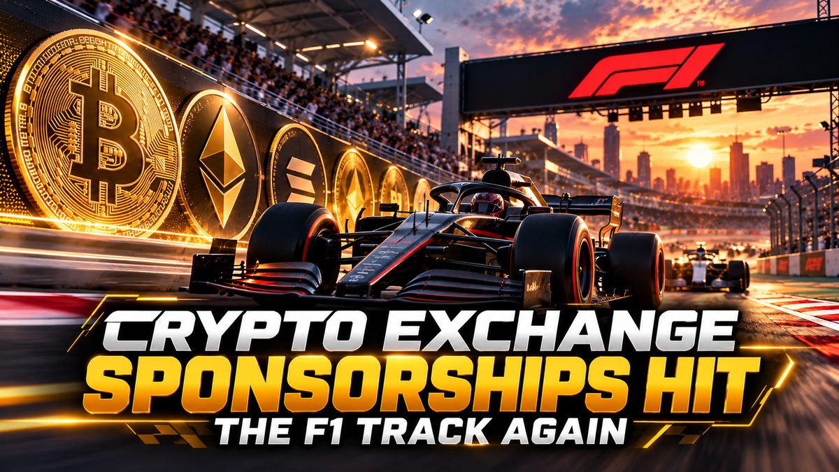 Crypto Exchange Sponsorships Hit the F1 Track Again