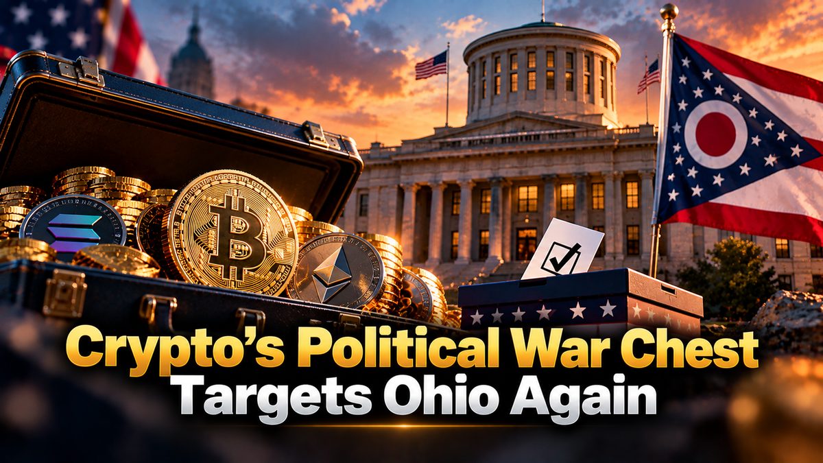 Crypto's Political War Chest Targets Ohio Again