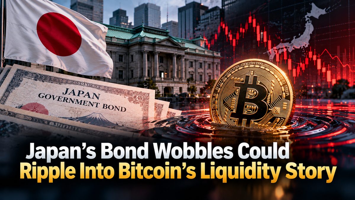 Japan's Bond Wobbles Could Ripple Into Bitcoin's Liquidity Story