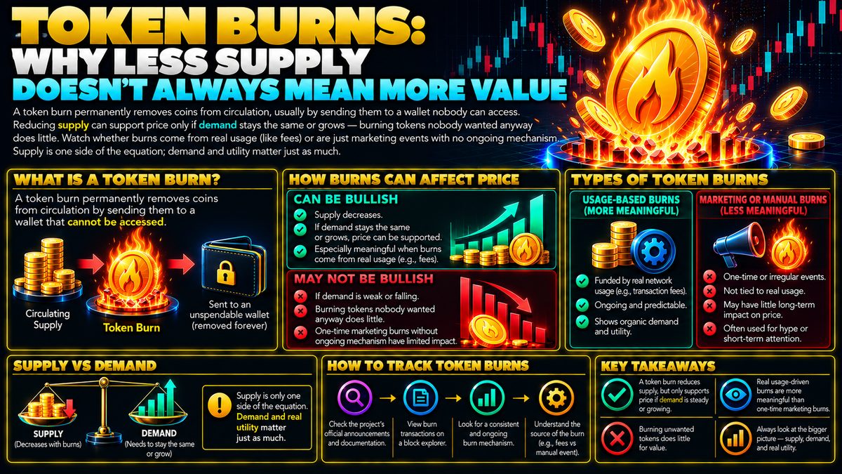 Token Burns Explained: Does Reducing Supply Increase Value?