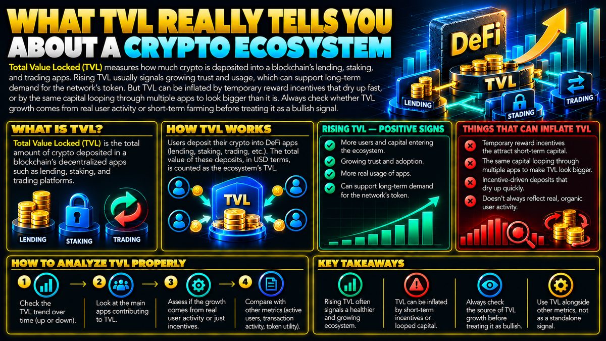 What TVL Means for a Crypto Ecosystem's Real Growth