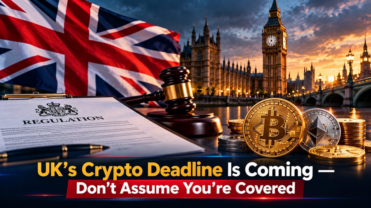 UK's Crypto Deadline Is Coming — Don't Assume You're Covered