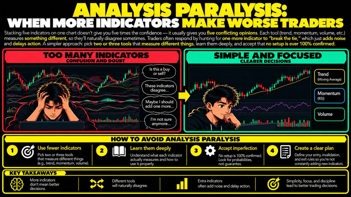 Analysis Paralysis: Why Too Many Indicators Hurt Trading