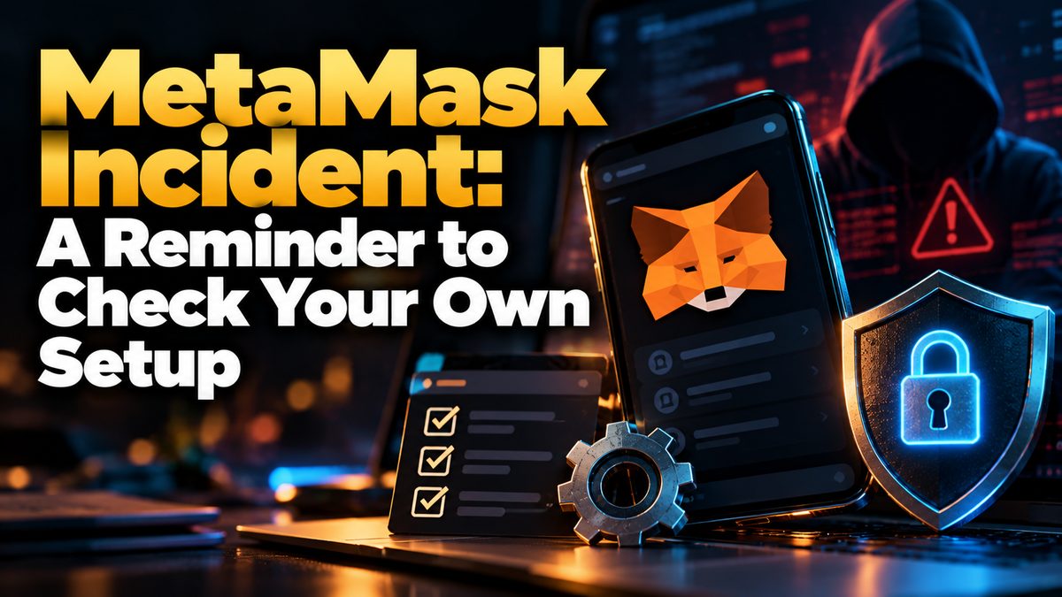 MetaMask Incident: A Reminder to Check Your Own Setup