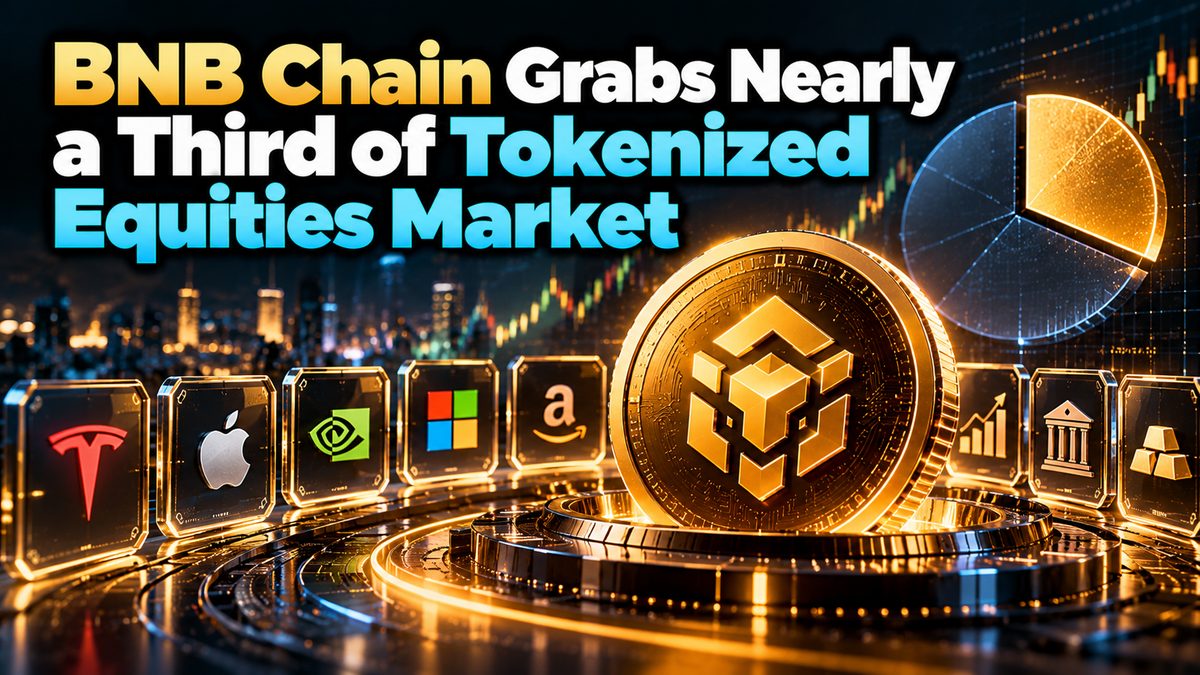 BNB Chain Grabs Nearly a Third of Tokenized Equities Market