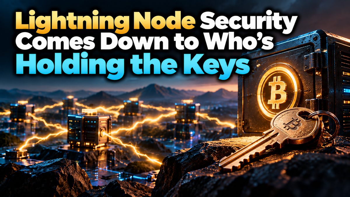 Lightning Node Security Comes Down to Who's Holding the Keys