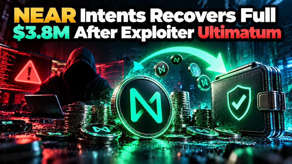 NEAR Intents Recovers Full $3.8M After Exploiter Ultimatum