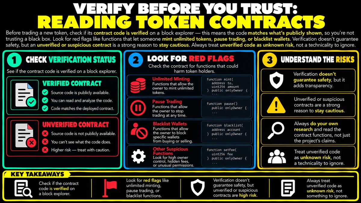 How to Verify and Read a Token Smart Contract