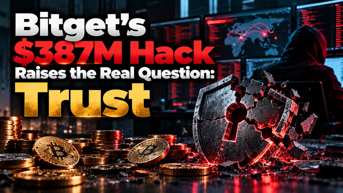 Bitget's $387M Hack Raises the Real Question: Trust