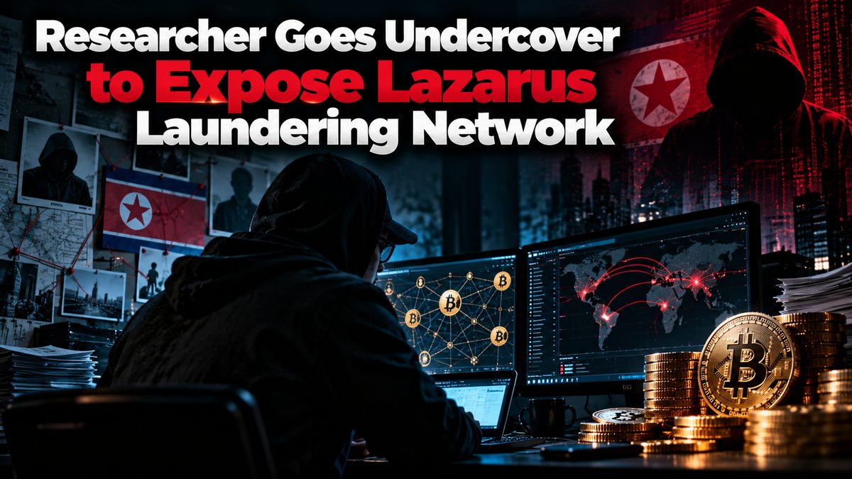 Researcher Goes Undercover to Expose Lazarus Laundering Network