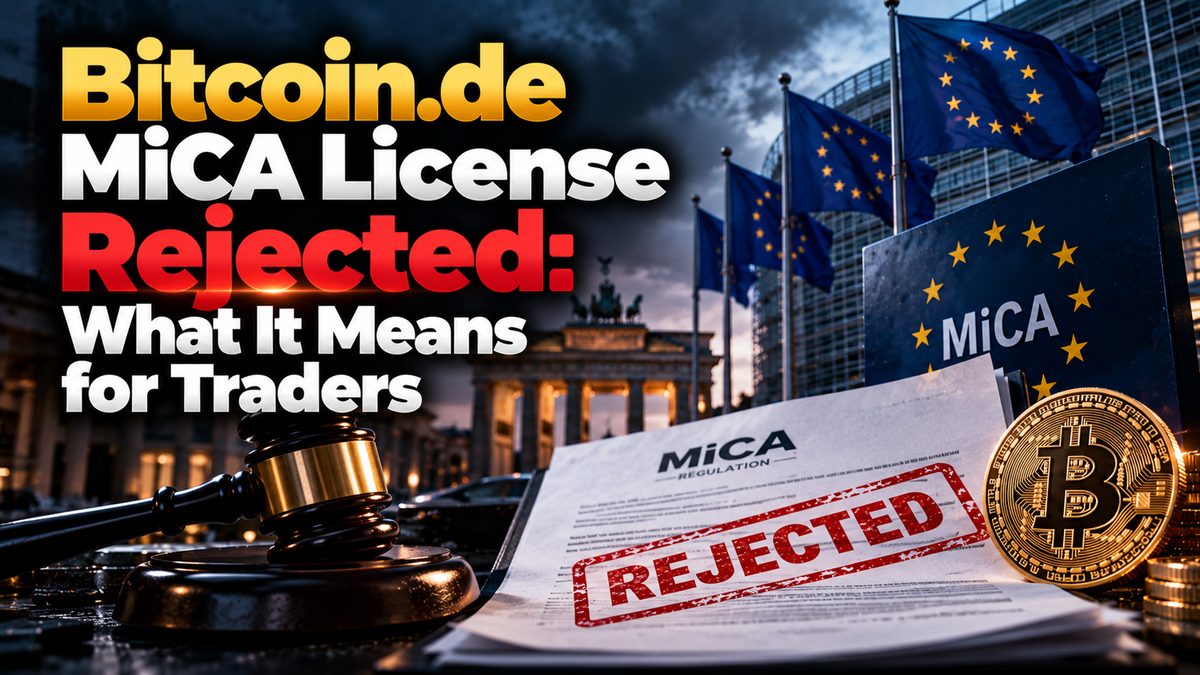 Bitcoin.de MiCA License Rejected: What It Means for Traders