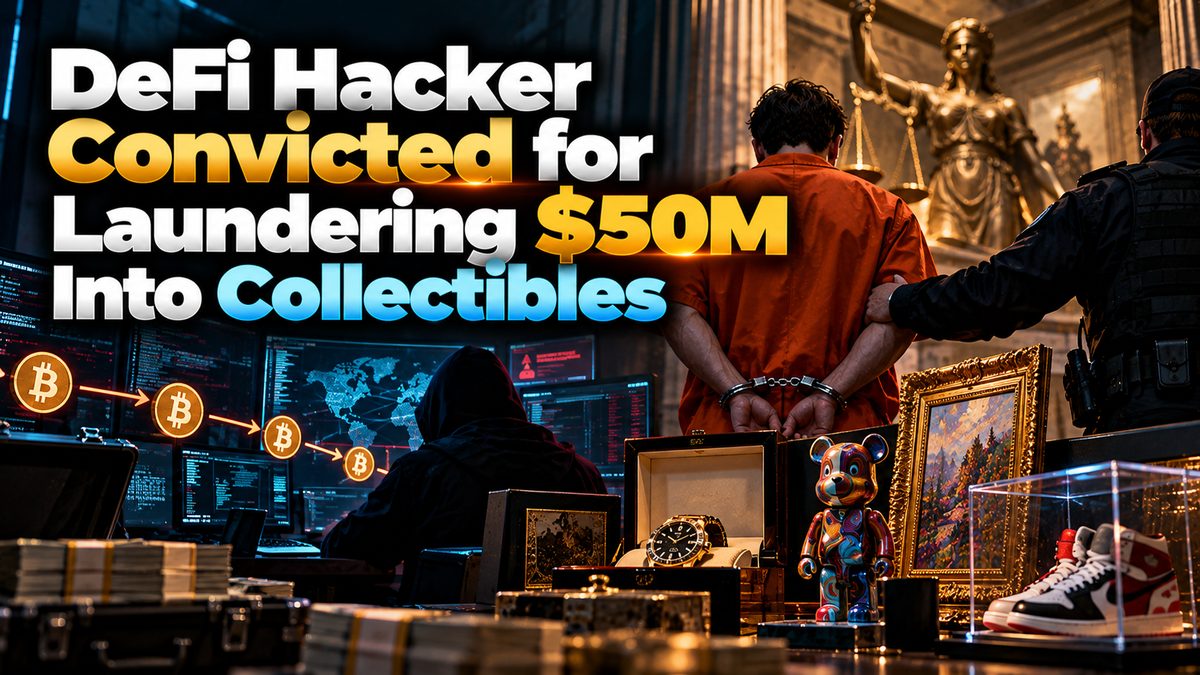 DeFi Hacker Convicted for Laundering $50M Into Collectibles