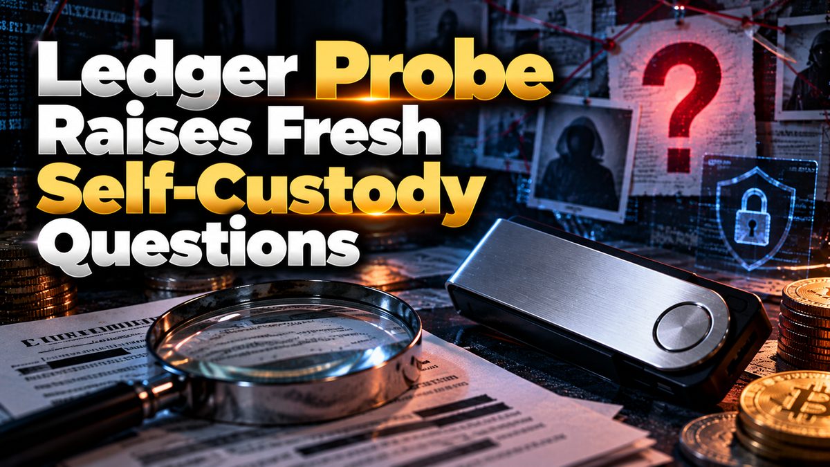 Ledger Probe Raises Fresh Self-Custody Questions