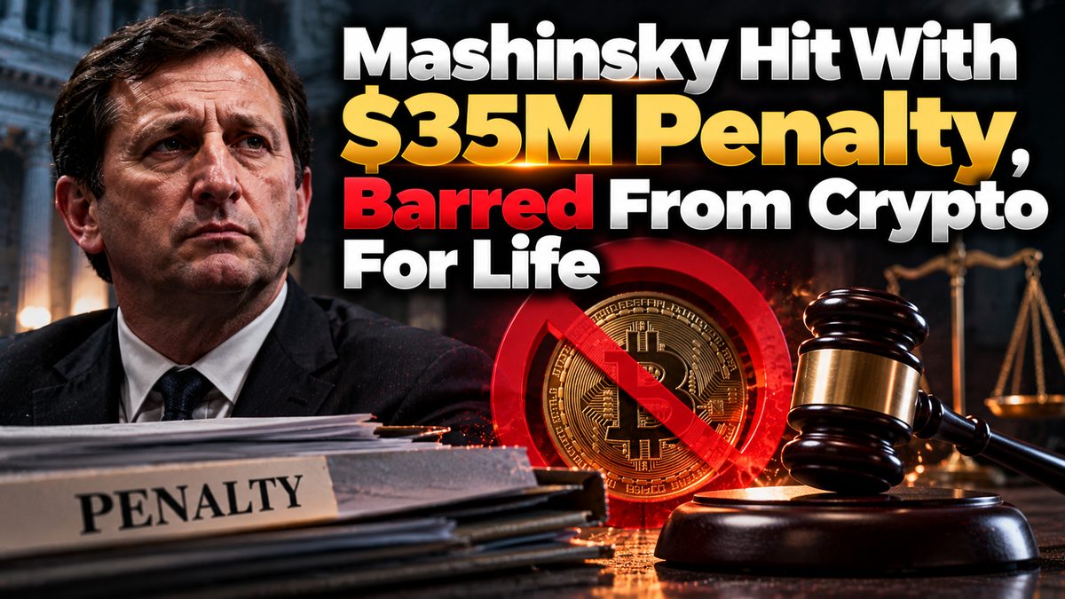 Mashinsky Hit With $35M Penalty, Barred From Crypto For Life