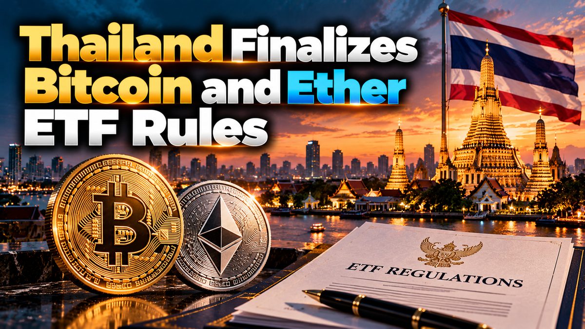Thailand Finalizes Bitcoin and Ether ETF Rules