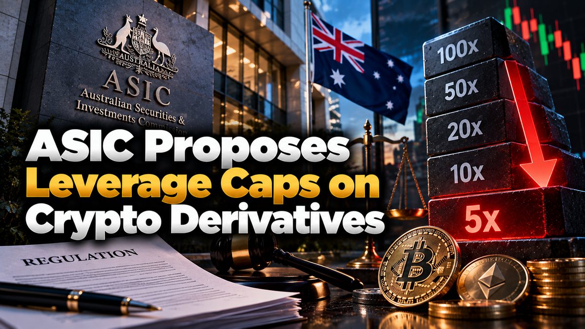 ASIC Proposes Leverage Caps on Crypto Derivatives