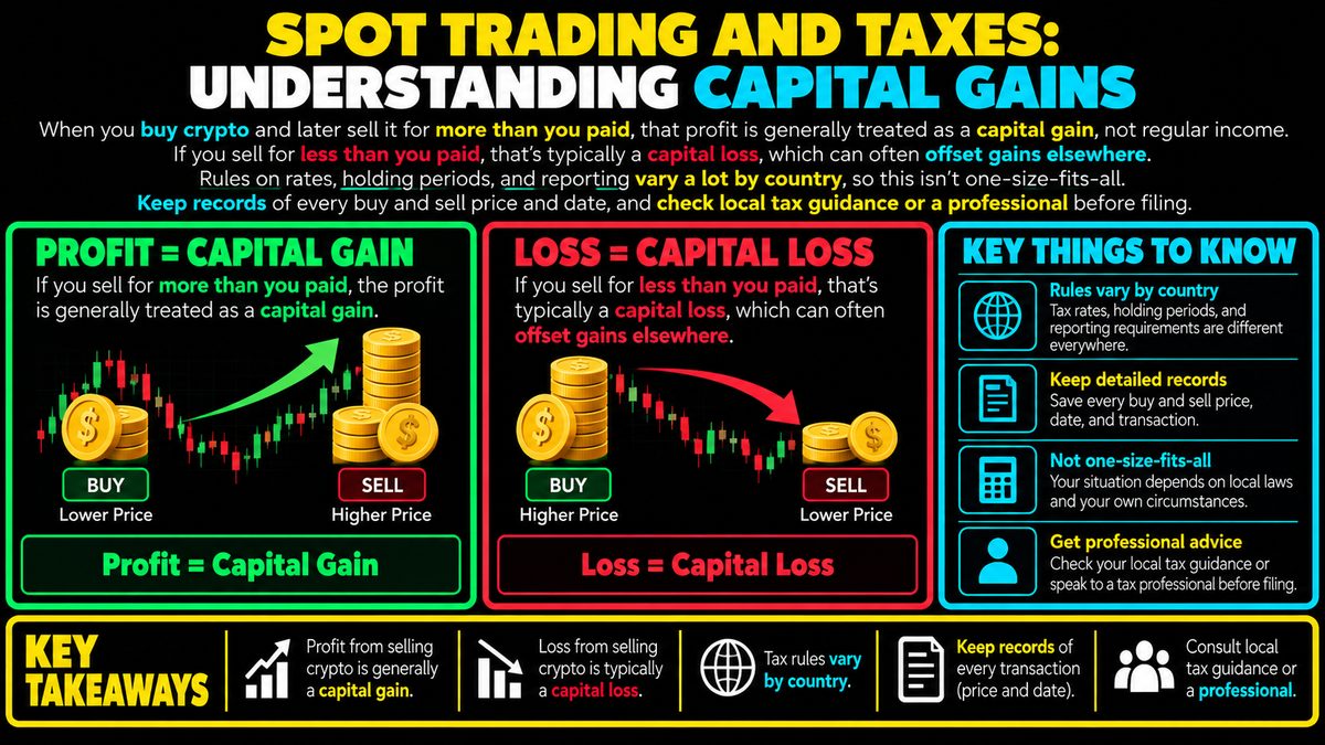 Spot Trading and Taxes: Capital Gains Explained