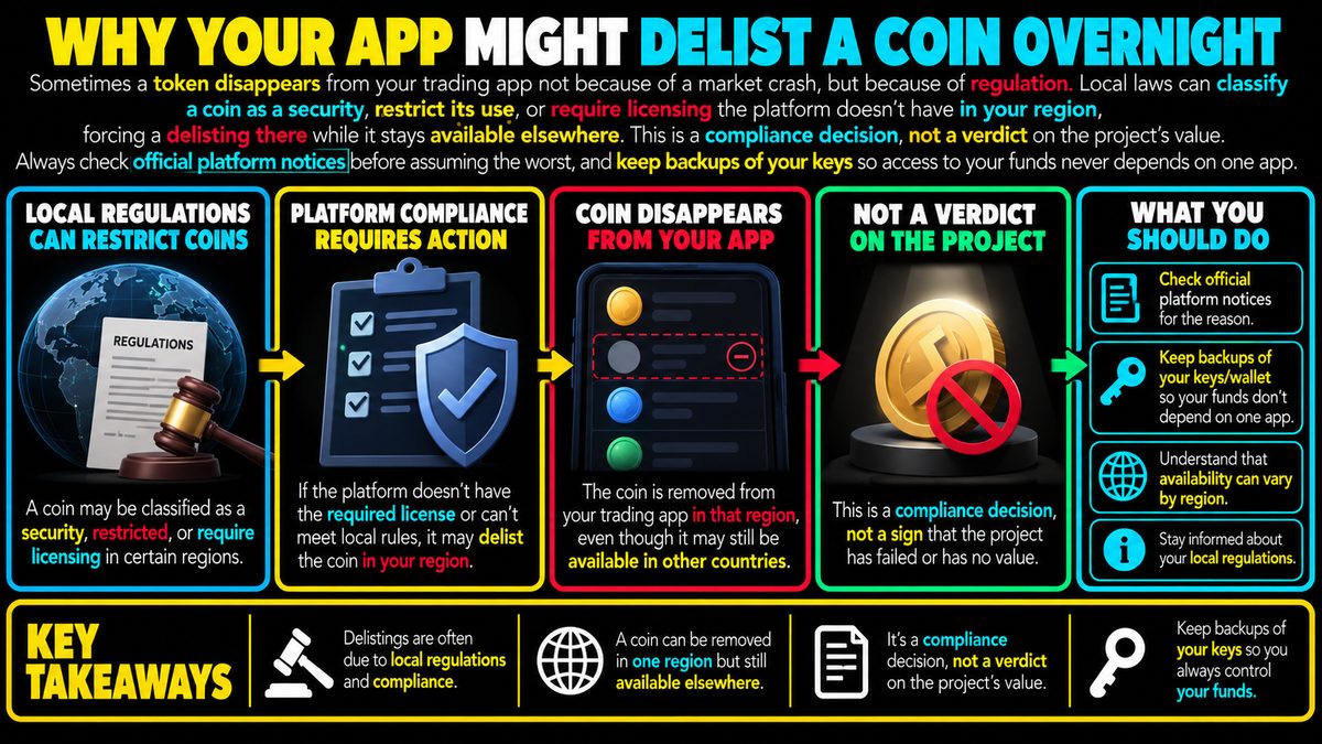 Crypto Coin Delisting: What It Means and How to Respond