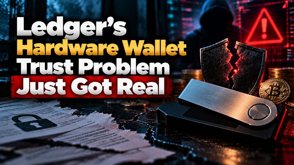 Ledger Hardware Wallets: Supply Chain Tampering Concerns
