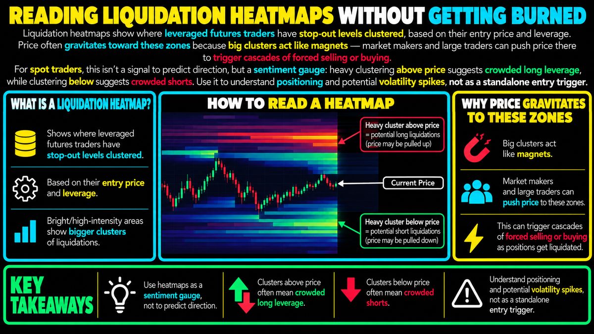 Liquidation Heatmaps: How To Read Them Safely