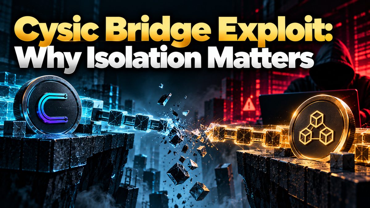 Cysic Bridge Exploit: Why Isolation Matters