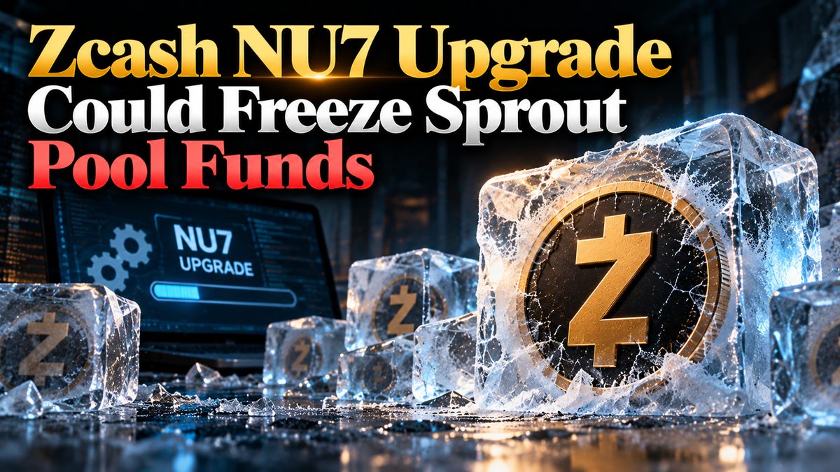 Zcash NU7 Upgrade Could Freeze Sprout Pool Funds