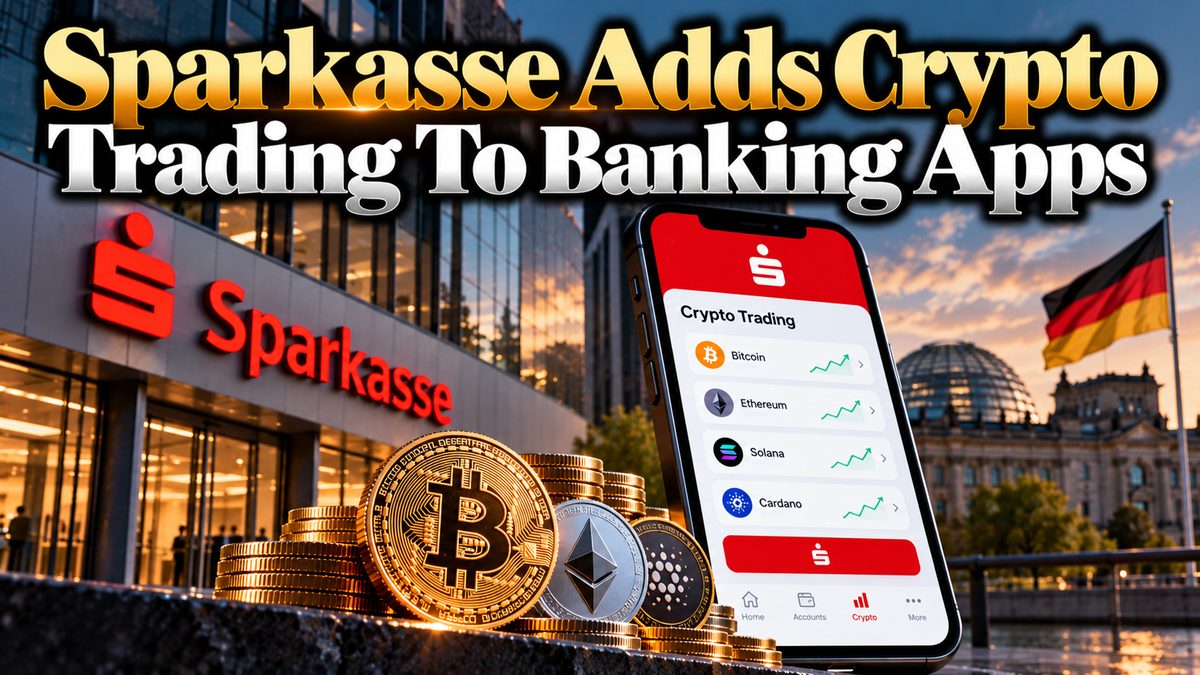 Sparkasse Adds Crypto Trading To Banking Apps