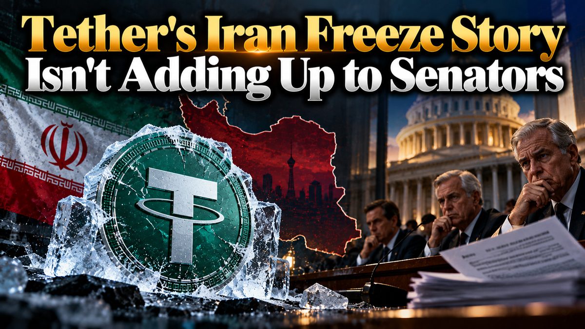 Tether Senate Scrutiny: Iran Wallet Freezes Questioned