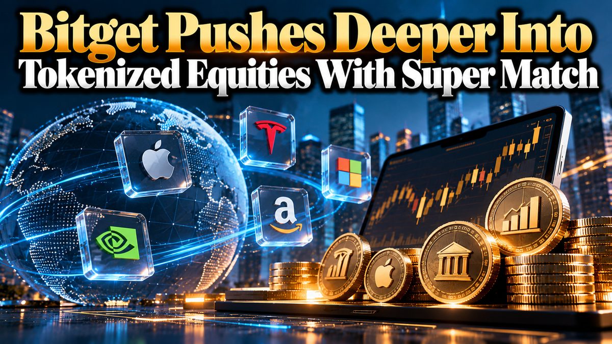 Bitget Pushes Deeper Into Tokenized Equities With Super Match