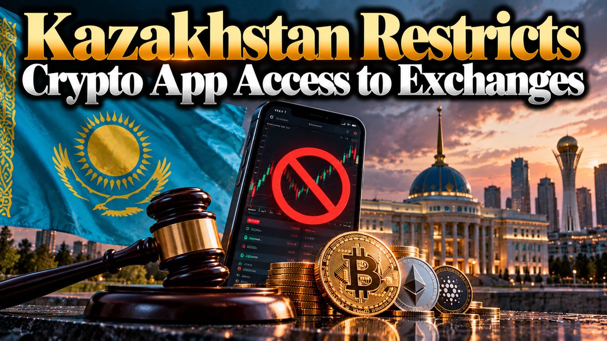 Kazakhstan Restricts Crypto App Access to Exchanges