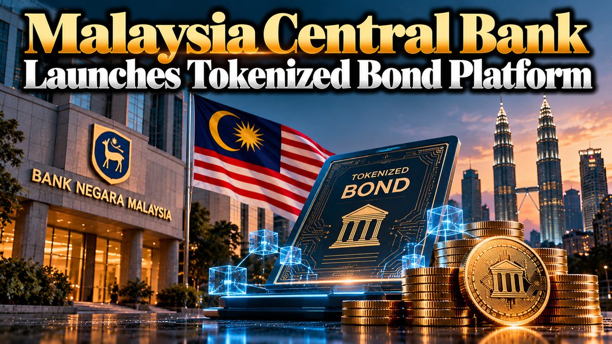 Malaysia Central Bank Launches Tokenized Bond Platform